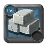Bloque de travertino